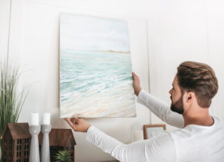 Hoe kan je het beste een canvas ophangen in je huis? canvas ophangen