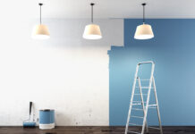 De juiste verf voor jouw klus Muur schilderen blauw wit